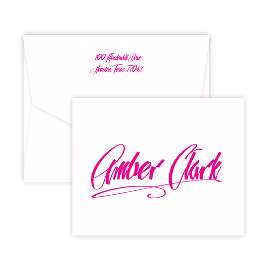 Style Foldover Note Cards